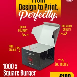 Square Burger Boxes